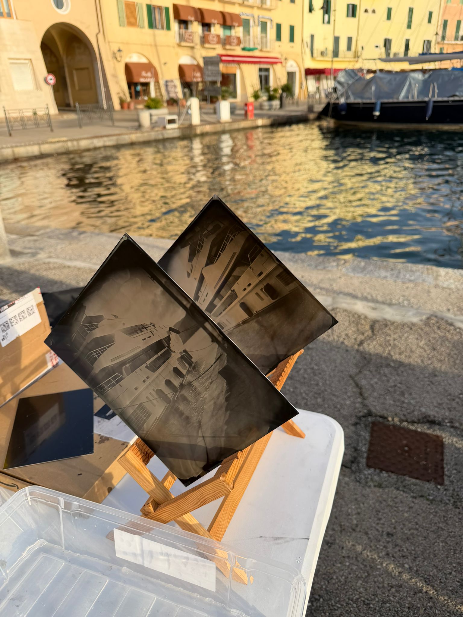 Collodio umido: tintype e ambrotype